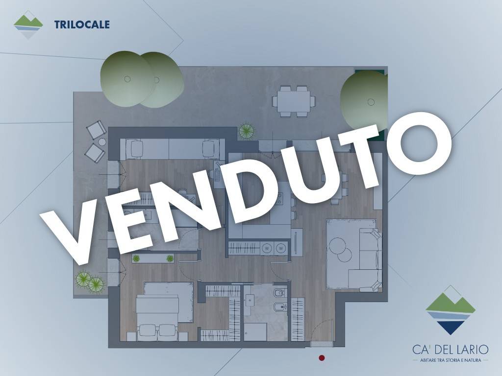 appartamento in vendita a Lecco in zona Germanedo