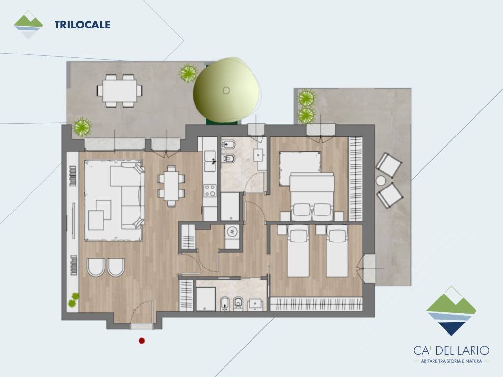 appartamento in vendita a Lecco in zona Germanedo