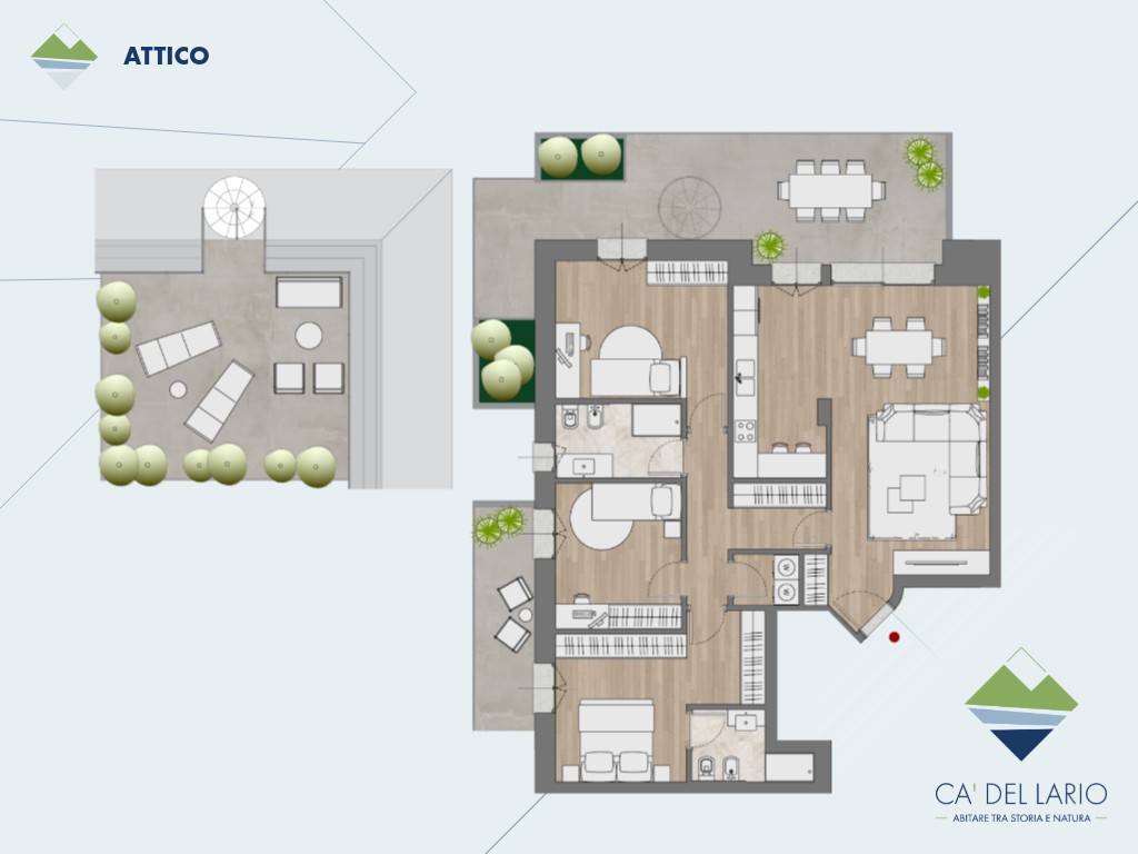 appartamento in vendita a Lecco in zona Belledo