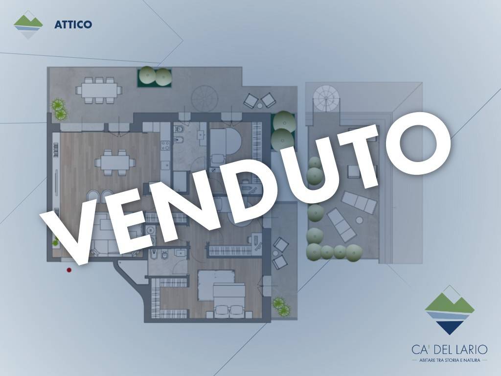 appartamento in vendita a Lecco in zona Belledo
