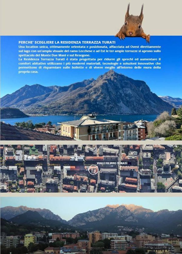 appartamento in vendita a Lecco in zona Viale Turati