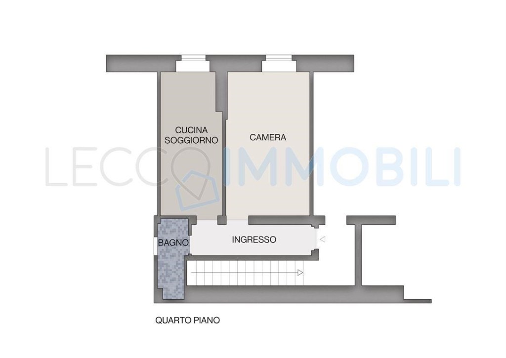 appartamento in vendita a Lecco in zona Pescarenico