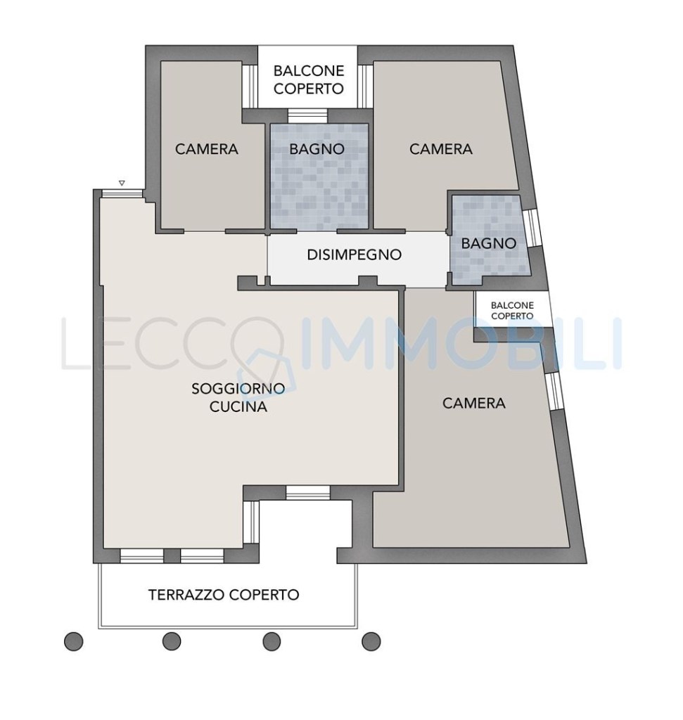 appartamento in vendita a Lecco in zona Olate
