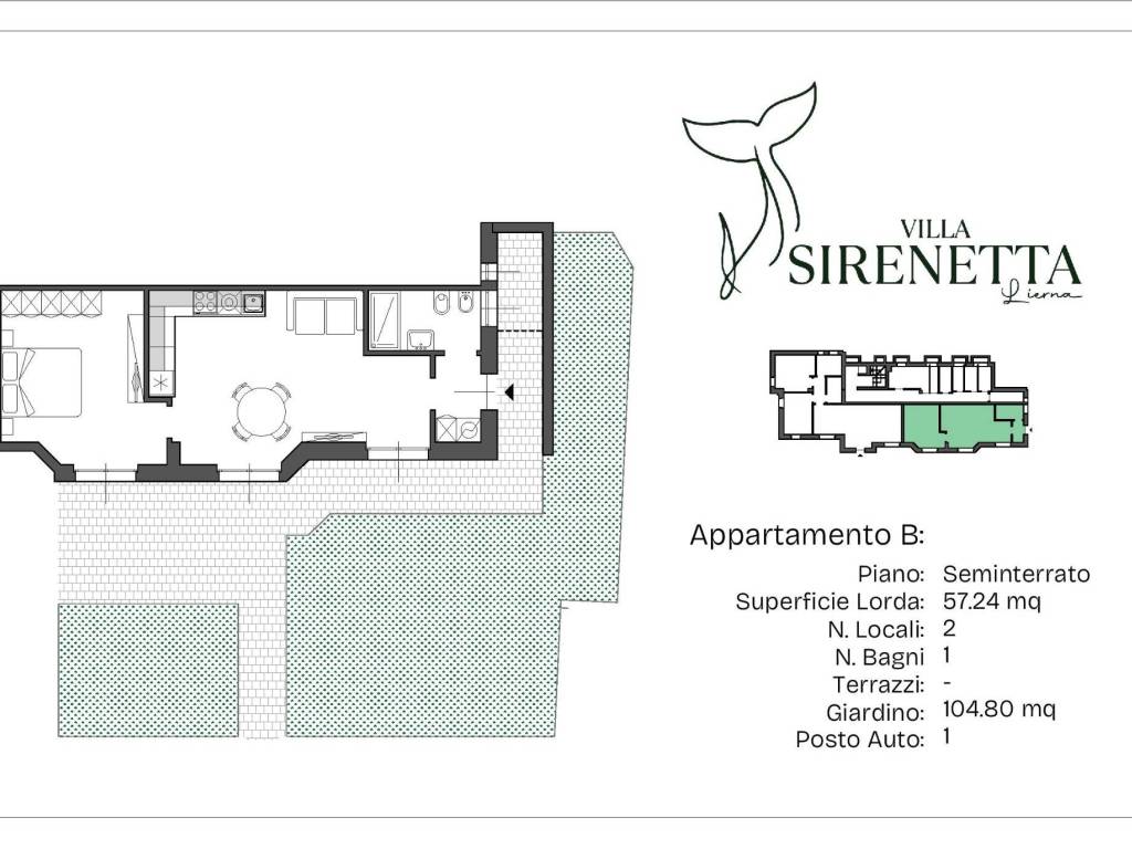 appartamento in vendita a Lierna in zona Sornico