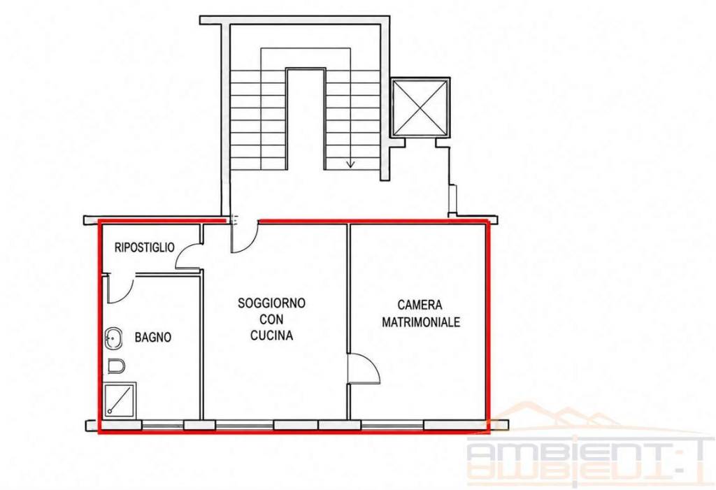 appartamento in vendita a Merate