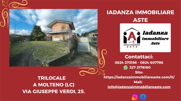 appartamento in vendita a Molteno in zona Coroldo