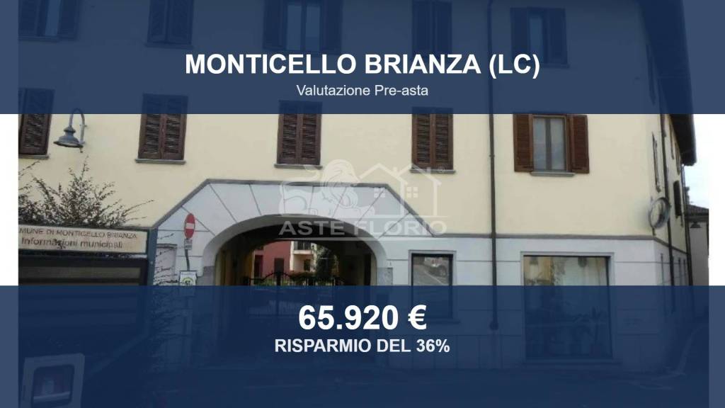 appartamento in vendita a Monticello Brianza