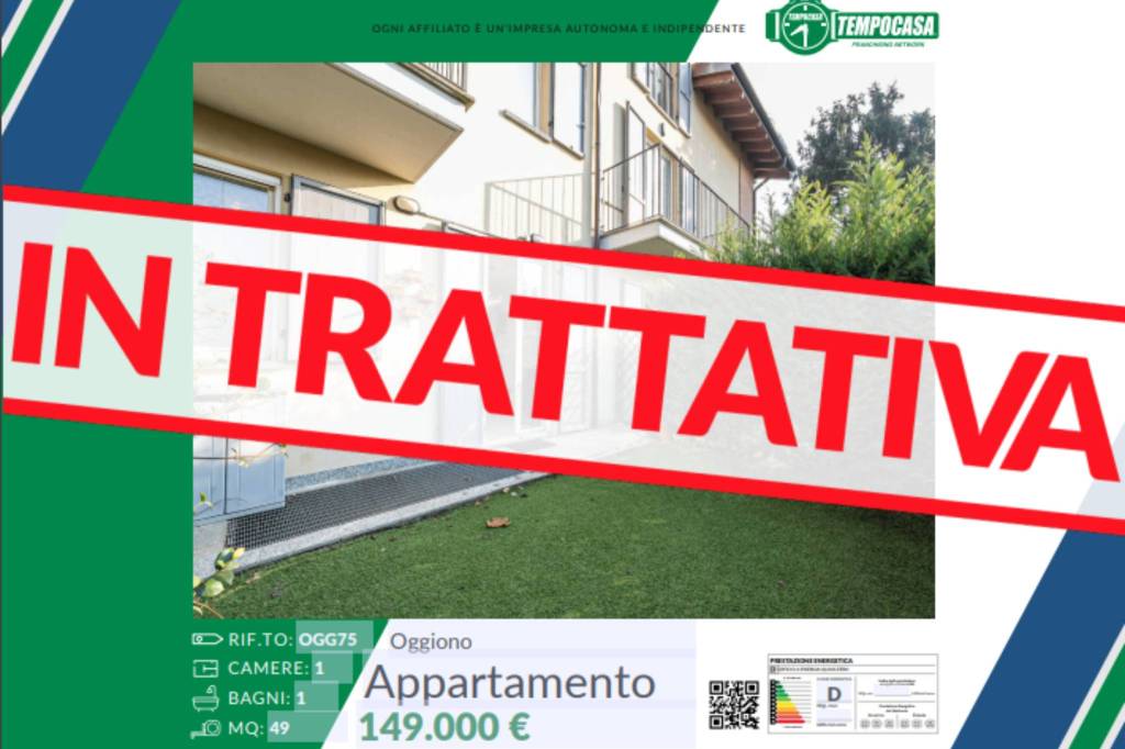 appartamento in vendita ad Oggiono