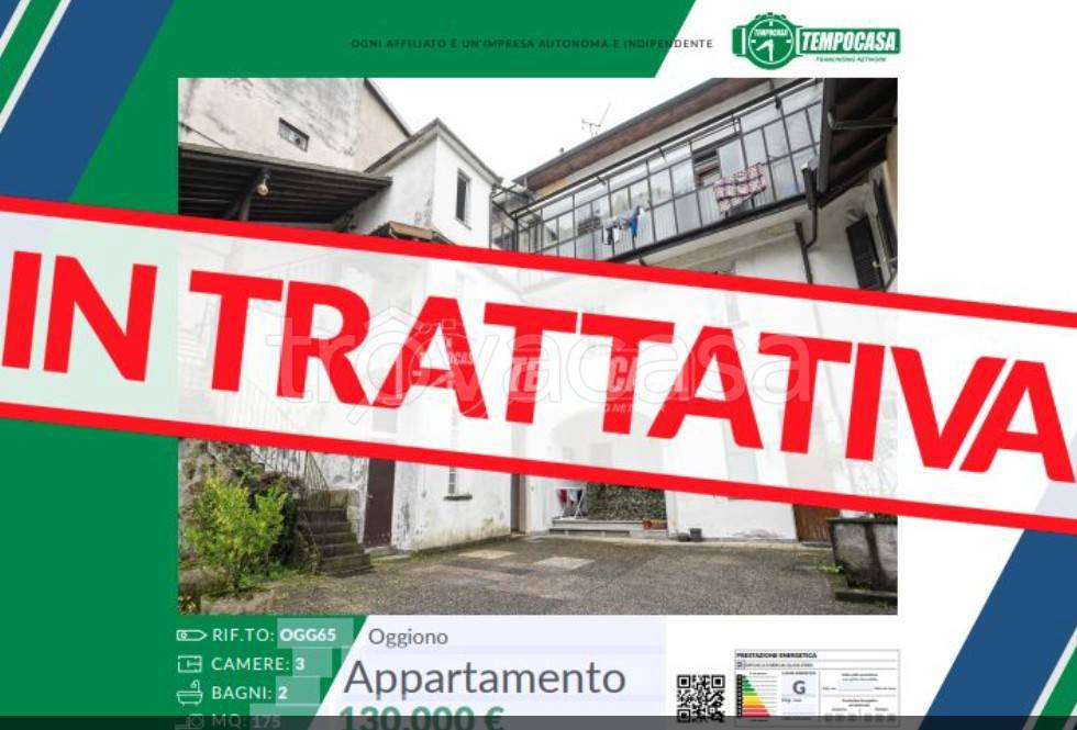 appartamento in vendita ad Oggiono