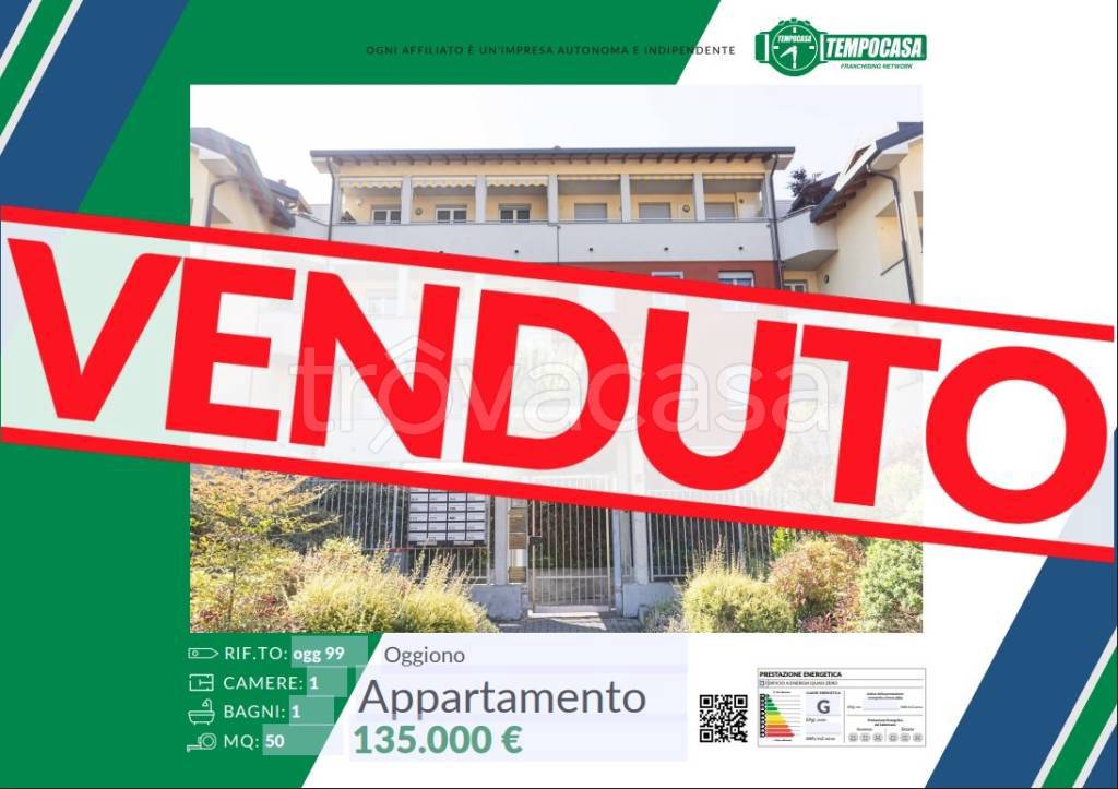 appartamento in vendita ad Oggiono