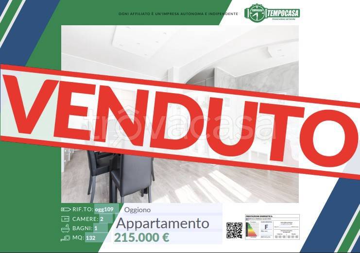 appartamento in vendita ad Oggiono