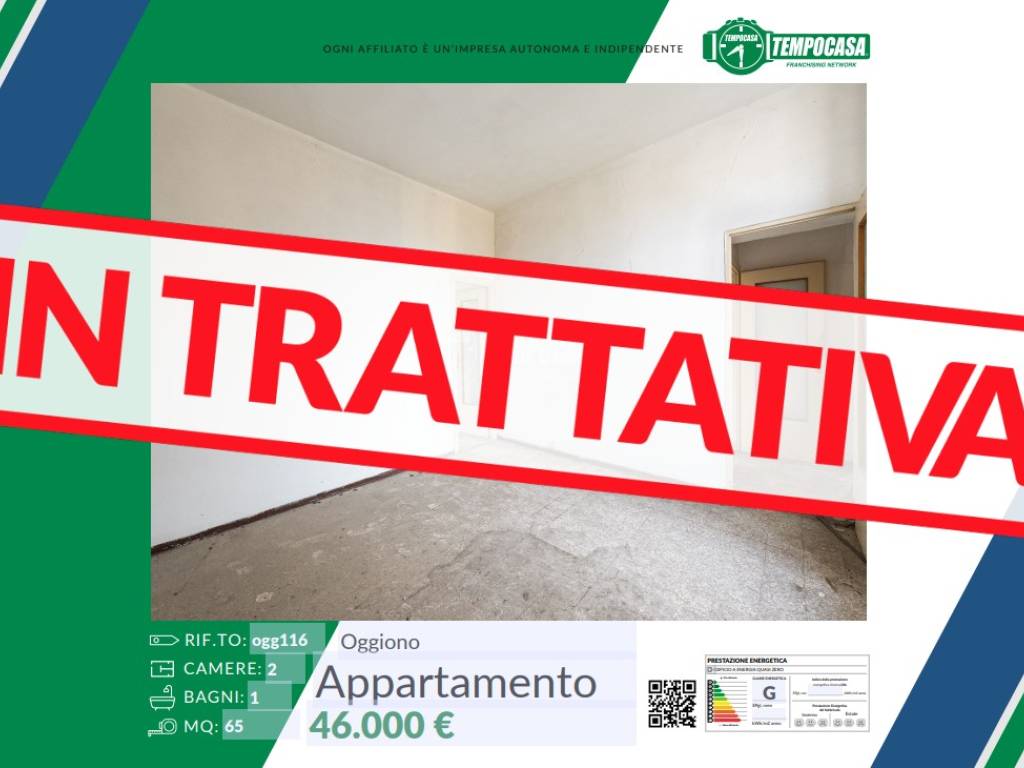 appartamento in vendita ad Oggiono