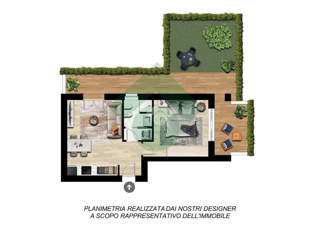 appartamento in vendita ad Oggiono