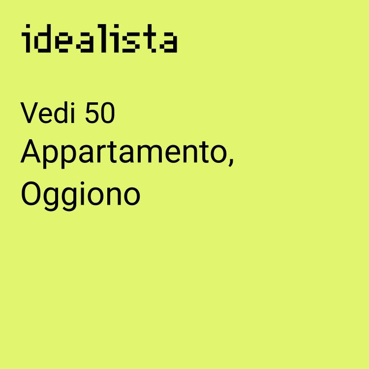 appartamento in vendita ad Oggiono