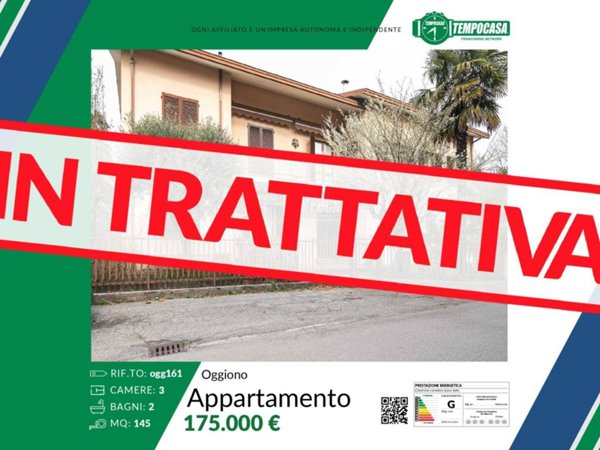 appartamento in vendita ad Oggiono