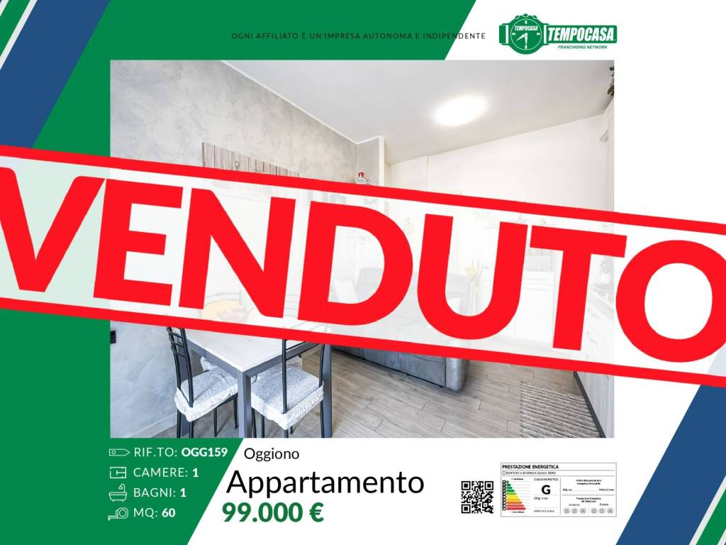 appartamento in vendita ad Oggiono