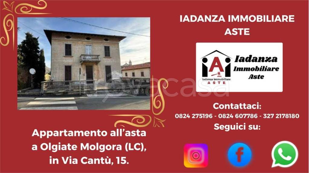 appartamento in vendita ad Olgiate Molgora