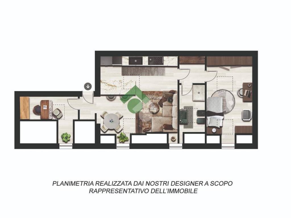 appartamento in vendita ad Olginate