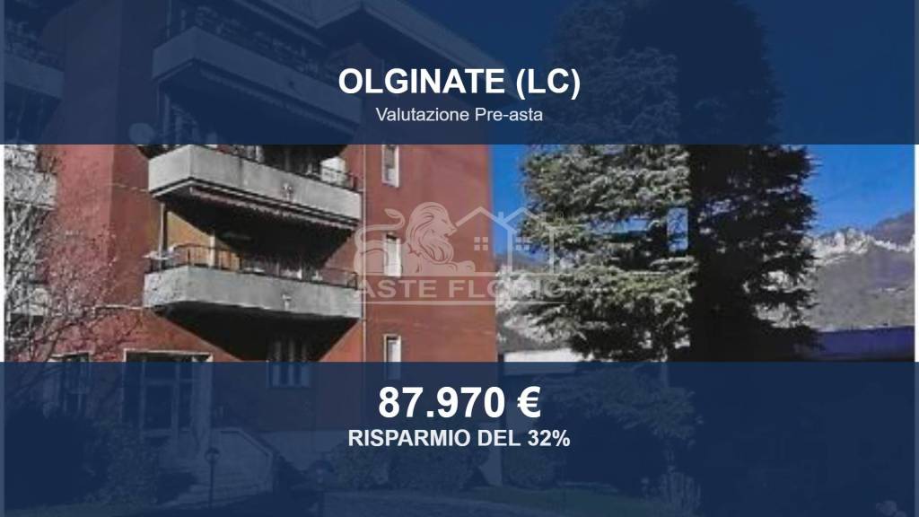 appartamento in vendita ad Olginate in zona Capiate