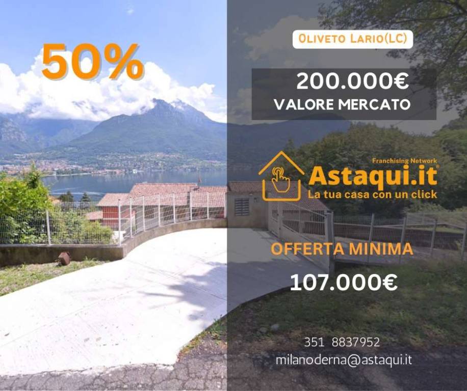 appartamento in vendita ad Oliveto Lario in zona Onno