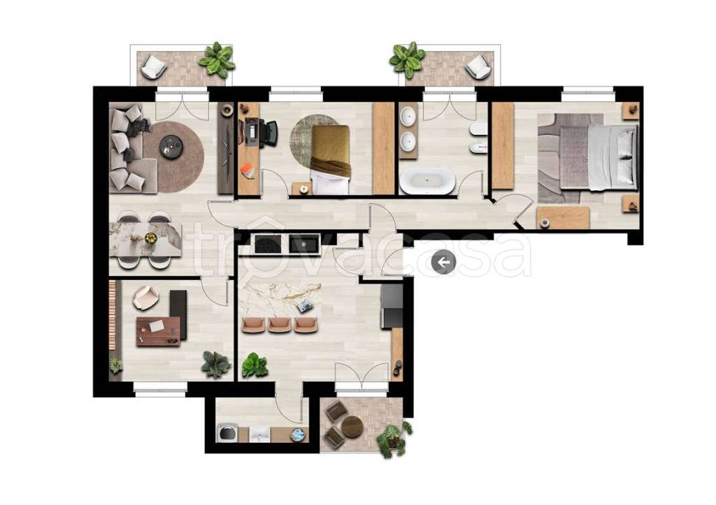 appartamento in vendita a Robbiate