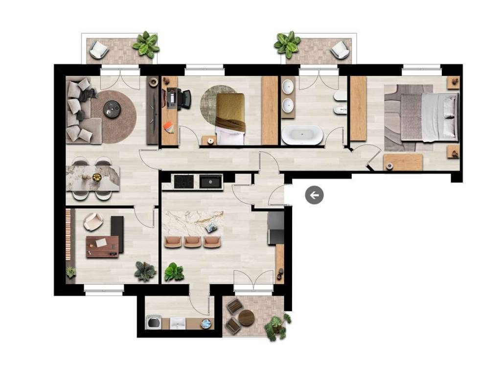 appartamento in vendita a Robbiate