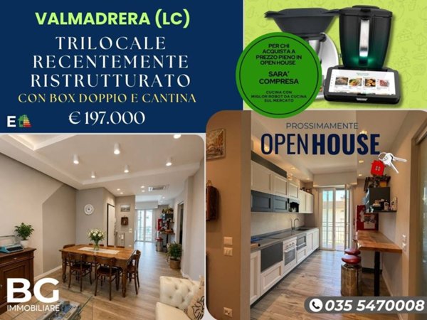 appartamento in vendita a Valmadrera in zona Parè