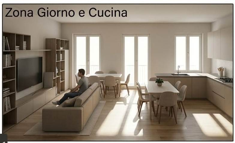 appartamento in vendita a Vercurago in zona Somasca