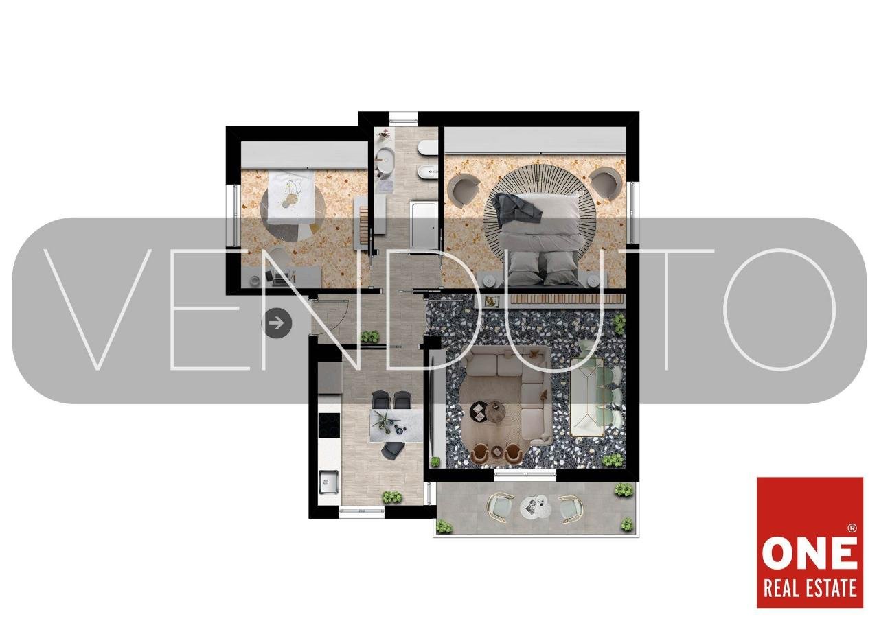 appartamento in vendita a Verderio