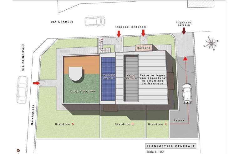 appartamento in vendita a Verderio in zona Verderio Superiore