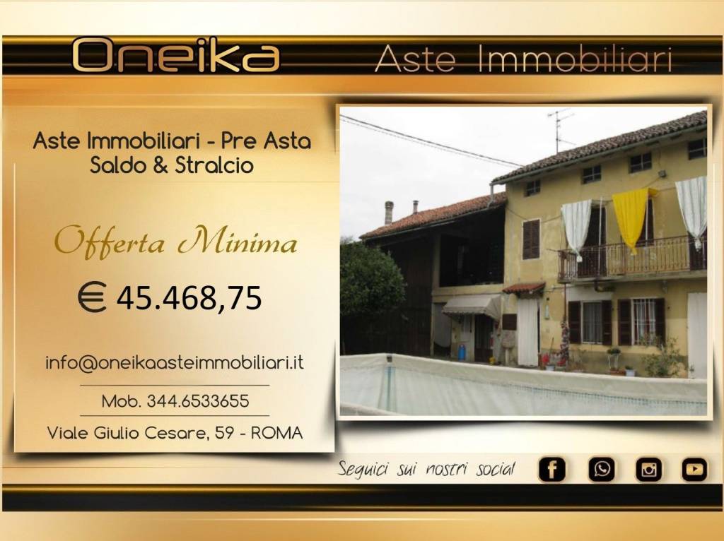 appartamento in vendita a Frassineto Po