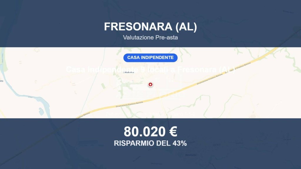 casa indipendente in vendita a Fresonara