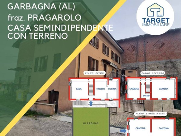 casa indipendente in vendita a Garbagna in zona Pragarolo