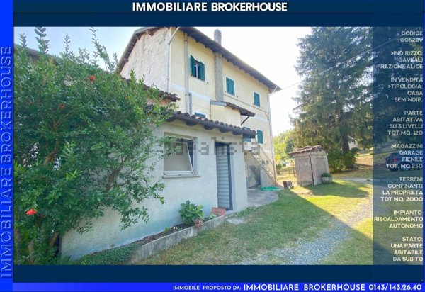 casa semindipendente in vendita a Gavi