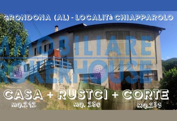 casa indipendente in vendita a Grondona in zona Chiapparolo