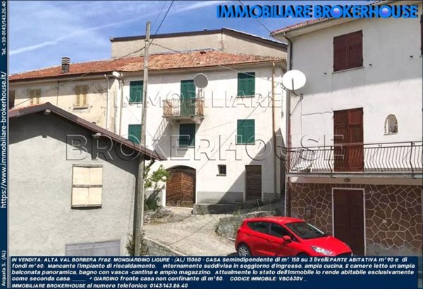 casa indipendente in vendita a Mongiardino Ligure