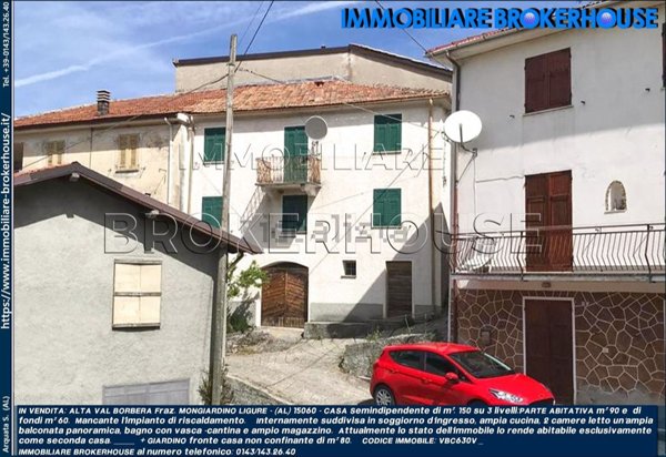 casa indipendente in vendita a Mongiardino Ligure