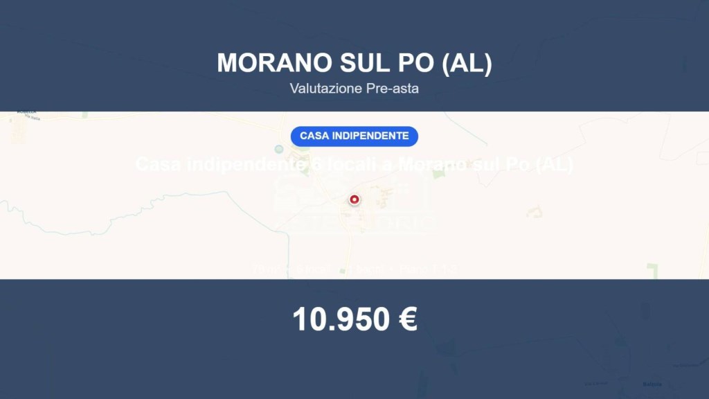 casa indipendente in vendita a Morano sul Po in zona Due Sture