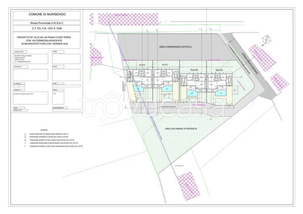 terreno edificabile in vendita a Murisengo