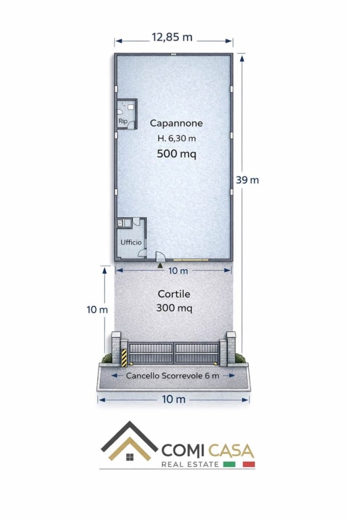 locale commerciale in vendita a Novi Ligure
