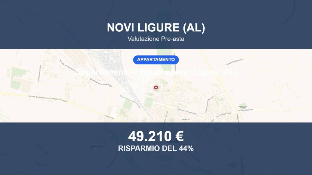 appartamento in vendita a Novi Ligure