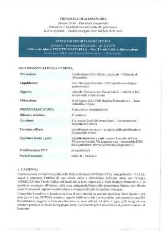 negozio in vendita a Novi Ligure