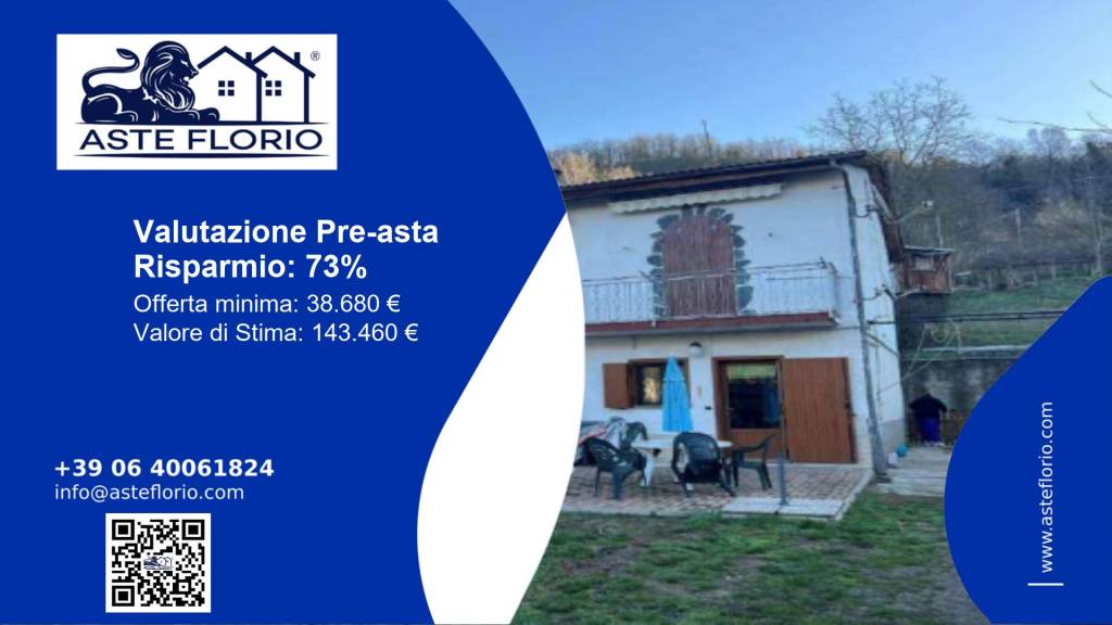 appartamento in vendita ad Orsara Bormida in zona Piano