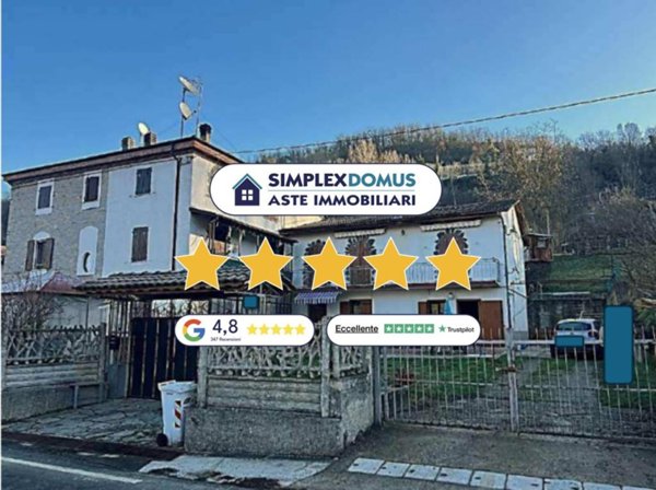 appartamento in vendita ad Orsara Bormida in zona Piano