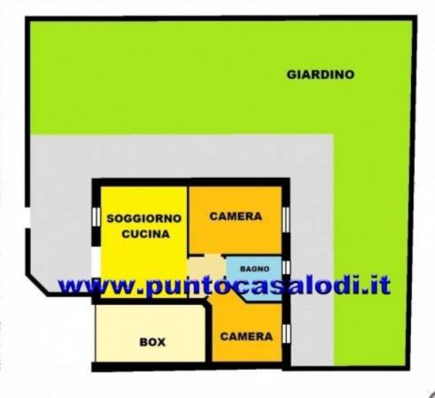 appartamento in vendita a Borghetto Lodigiano