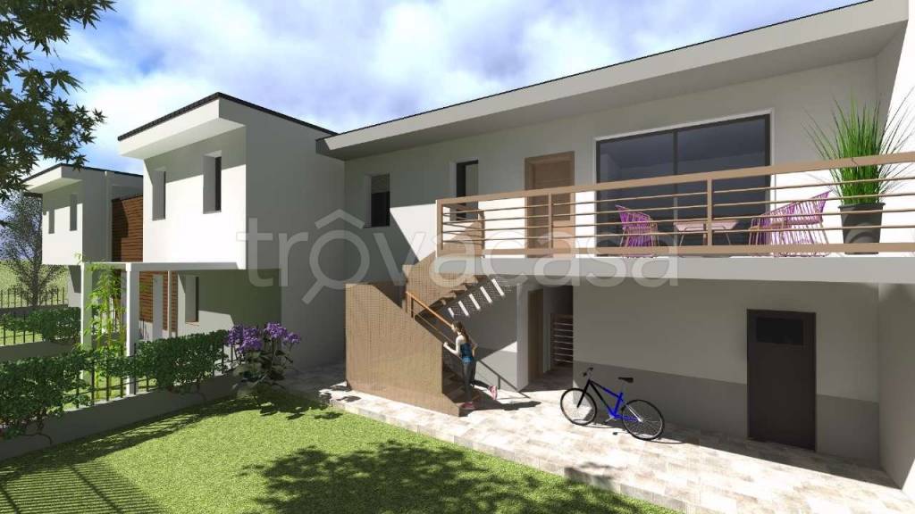 appartamento in vendita a Borghetto Lodigiano in zona Casoni