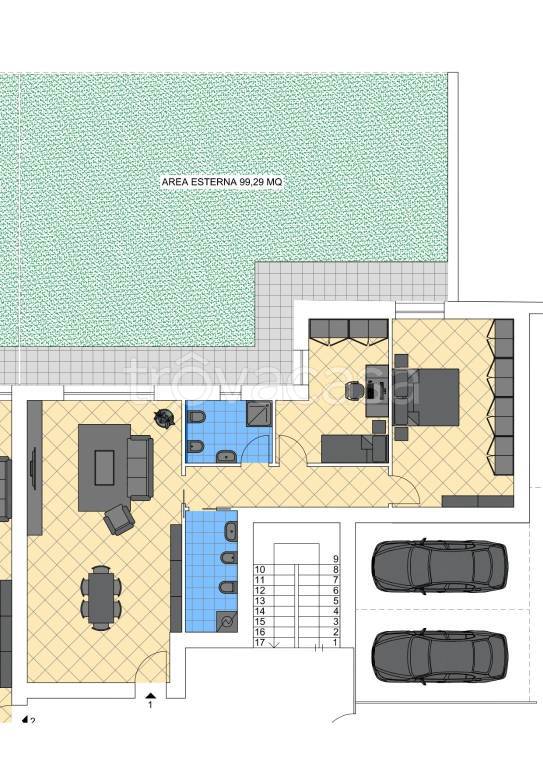 appartamento in vendita a Brembio