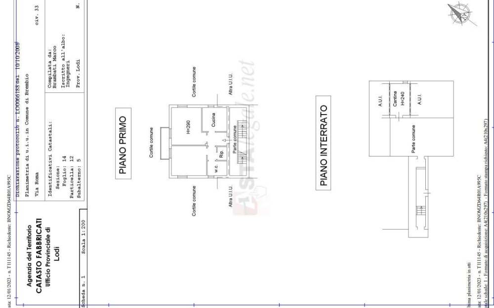 appartamento in vendita a Brembio