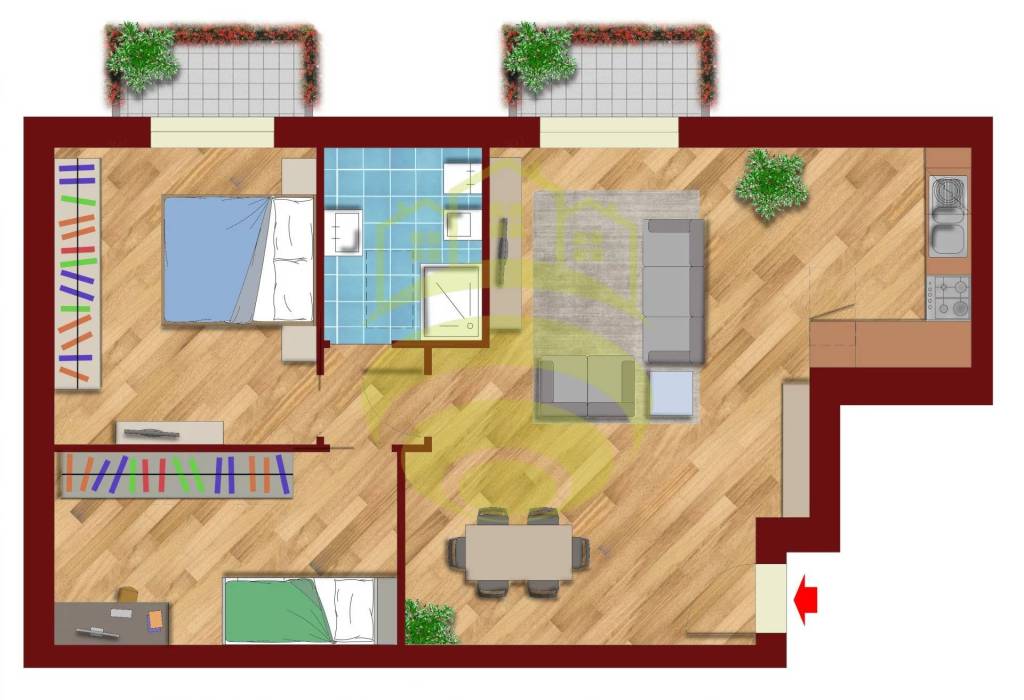 appartamento in vendita a Casaletto Lodigiano in zona Mairano