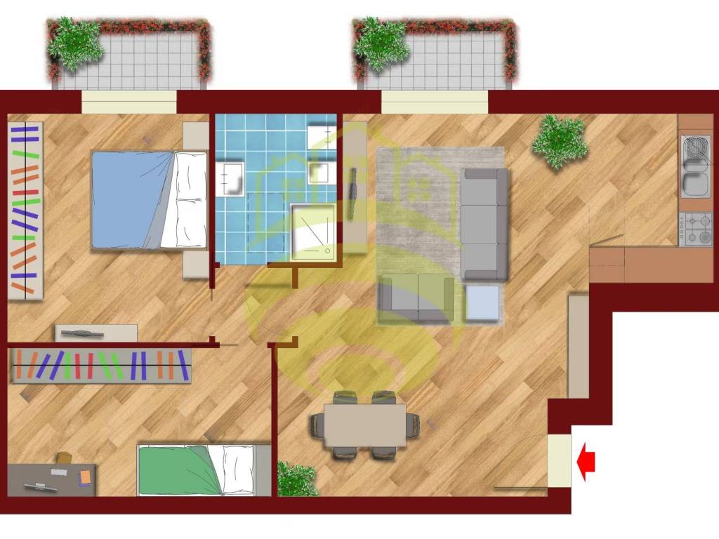 appartamento in vendita a Casaletto Lodigiano in zona Mairano
